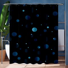 Decorative Dots Pattern Shower Curtain 60  X 72  (medium)  by ValentinaDesign