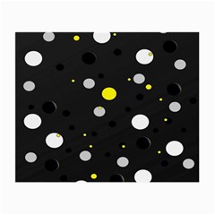 Decorative Dots Pattern Small Glasses Cloth (2-side) by ValentinaDesign