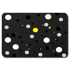 Decorative Dots Pattern Large Doormat  by ValentinaDesign