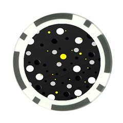 Decorative Dots Pattern Poker Chip Card Guard