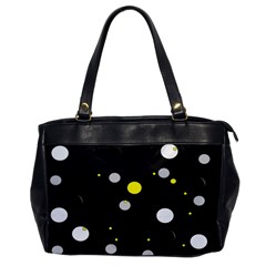 Decorative Dots Pattern Office Handbags by ValentinaDesign