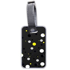 Decorative Dots Pattern Luggage Tags (two Sides) by ValentinaDesign