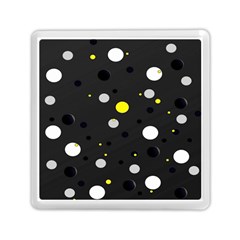 Decorative Dots Pattern Memory Card Reader (square)  by ValentinaDesign