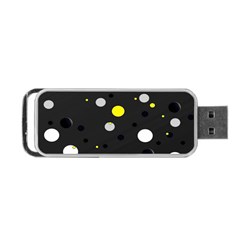 Decorative Dots Pattern Portable Usb Flash (one Side) by ValentinaDesign