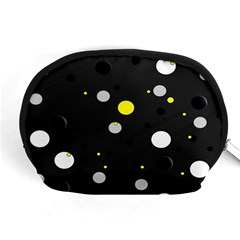 Decorative Dots Pattern Accessory Pouches (medium)  by ValentinaDesign