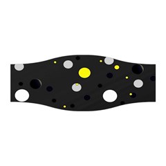 Decorative Dots Pattern Stretchable Headband by ValentinaDesign