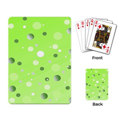 Decorative Dots Pattern Playing Card by ValentinaDesign