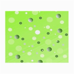 Decorative Dots Pattern Small Glasses Cloth (2-side) by ValentinaDesign