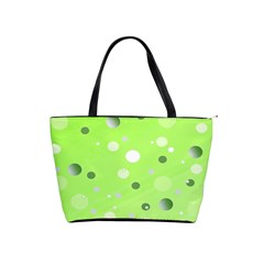 Decorative Dots Pattern Shoulder Handbags by ValentinaDesign