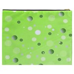 Decorative dots pattern Cosmetic Bag (XXXL)  Back