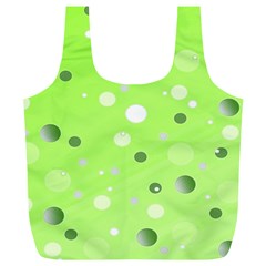 Decorative Dots Pattern Full Print Recycle Bags (l)  by ValentinaDesign