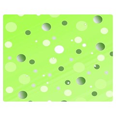 Decorative Dots Pattern Double Sided Flano Blanket (medium)  by ValentinaDesign