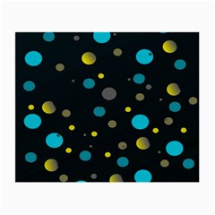 Decorative Dots Pattern Small Glasses Cloth (2-side) by ValentinaDesign