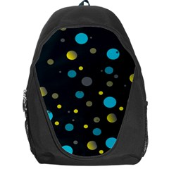 Decorative Dots Pattern Backpack Bag by ValentinaDesign