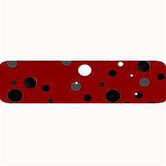 Decorative Dots Pattern Large Bar Mats by ValentinaDesign