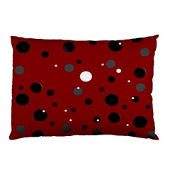 Decorative Dots Pattern Pillow Case by ValentinaDesign