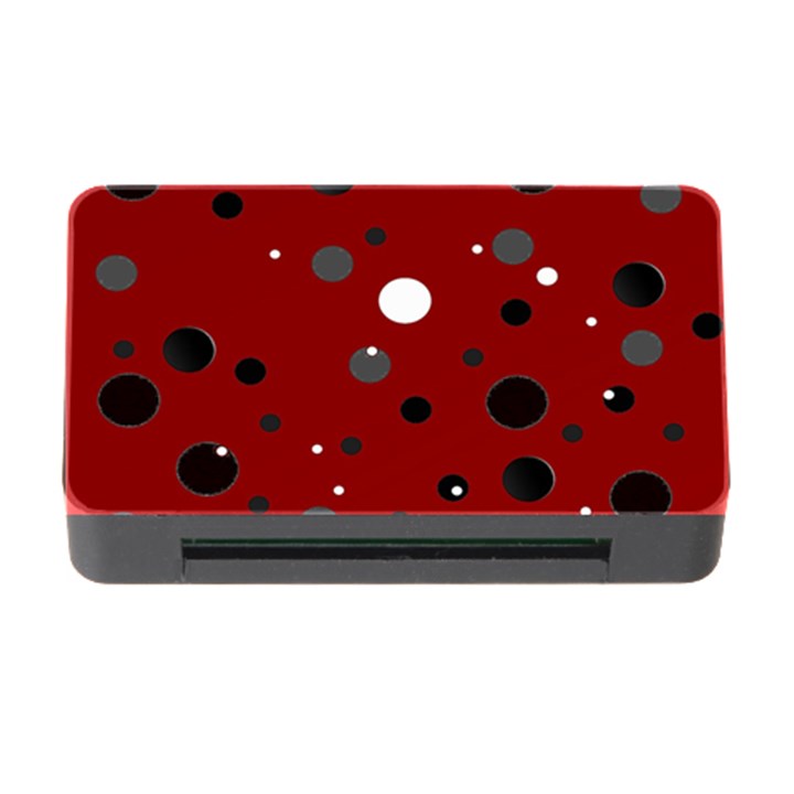 Decorative dots pattern Memory Card Reader with CF