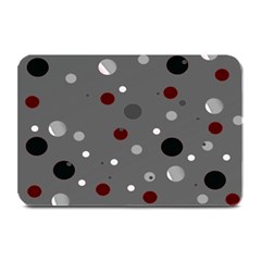 Decorative Dots Pattern Plate Mats by ValentinaDesign