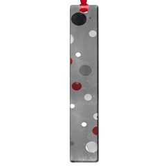 Decorative Dots Pattern Large Book Marks by ValentinaDesign