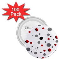 Decorative Dots Pattern 1 75  Buttons (100 Pack) 