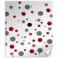 Decorative Dots Pattern Canvas 20  X 24   by ValentinaDesign