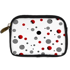 Decorative Dots Pattern Digital Camera Cases by ValentinaDesign