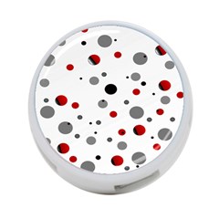 Decorative Dots Pattern 4-port Usb Hub (one Side) by ValentinaDesign