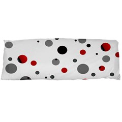 Decorative Dots Pattern Body Pillow Case Dakimakura (two Sides) by ValentinaDesign