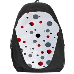 Decorative Dots Pattern Backpack Bag by ValentinaDesign