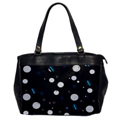 Decorative Dots Pattern Office Handbags by ValentinaDesign