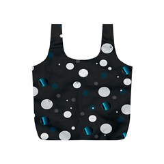 Decorative Dots Pattern Full Print Recycle Bags (s)  by ValentinaDesign