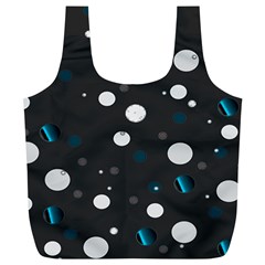 Decorative Dots Pattern Full Print Recycle Bags (l)  by ValentinaDesign