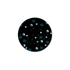 Decorative Dots Pattern Golf Ball Marker (4 Pack) by ValentinaDesign