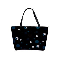 Decorative Dots Pattern Shoulder Handbags by ValentinaDesign