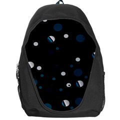 Decorative Dots Pattern Backpack Bag by ValentinaDesign