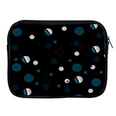 Decorative Dots Pattern Apple Ipad 2/3/4 Zipper Cases by ValentinaDesign