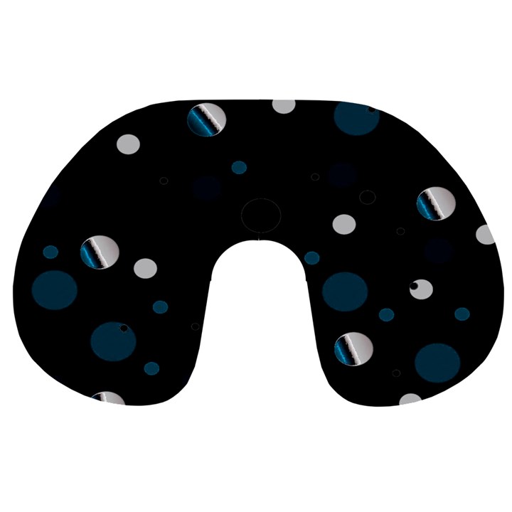 Decorative dots pattern Travel Neck Pillows