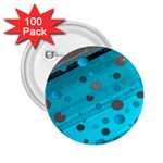 Decorative dots pattern 2.25  Buttons (100 pack)  Front