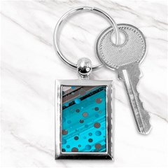 Decorative Dots Pattern Key Chains (rectangle)  by ValentinaDesign