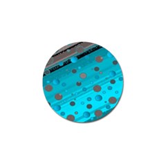 Decorative Dots Pattern Golf Ball Marker by ValentinaDesign