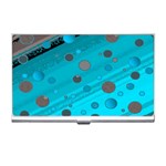 Decorative dots pattern Business Card Holders Front