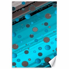 Decorative Dots Pattern Canvas 24  X 36 