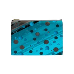 Decorative Dots Pattern Cosmetic Bag (medium)  by ValentinaDesign