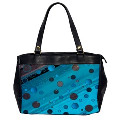 Decorative Dots Pattern Office Handbags by ValentinaDesign