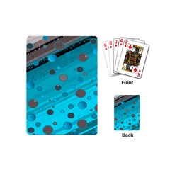 Decorative Dots Pattern Playing Cards (mini)  by ValentinaDesign