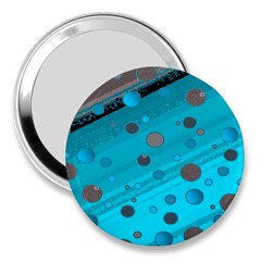 Decorative Dots Pattern 3  Handbag Mirrors by ValentinaDesign