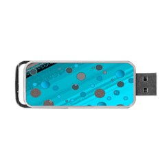 Decorative Dots Pattern Portable Usb Flash (one Side) by ValentinaDesign