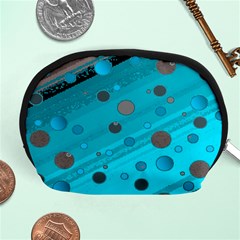 Decorative Dots Pattern Accessory Pouches (medium)  by ValentinaDesign