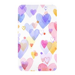 Watercolor Cute Hearts Background Memory Card Reader by TastefulDesigns