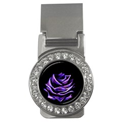 Rose Flower Design Nature Blossom Money Clips (cz)  by Nexatart